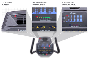 Эллиптический тренажер SPIRIT<br> Fitness CS800 preview 5