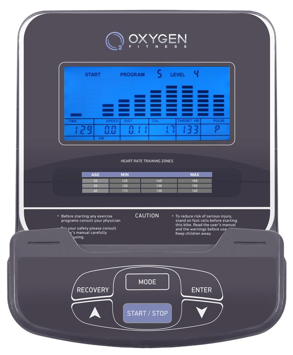 Эллиптический тренажер Oxygen Fitness EX-54 HRC (новый, складской остаток)