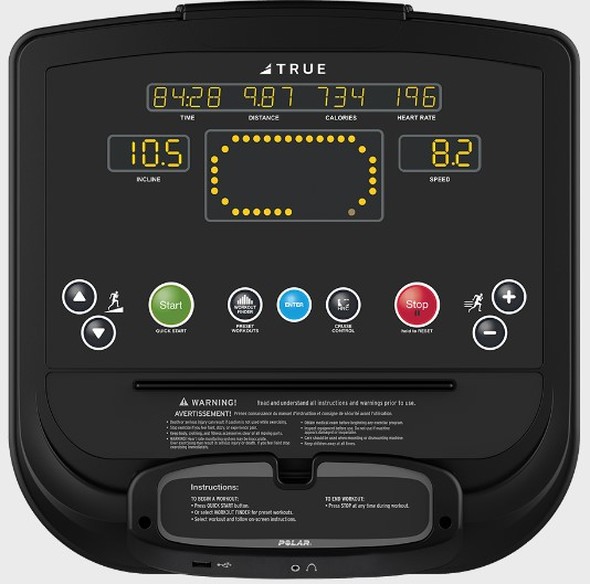 Эллиптический тренажер True Fitness C400 (консоль Envision 9)