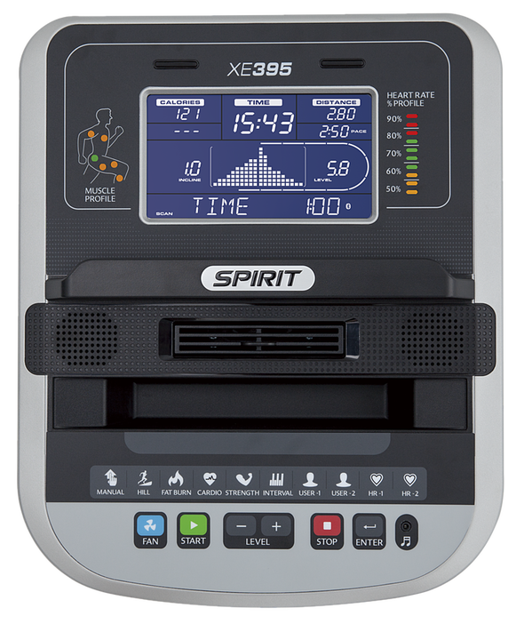 Эллиптический тренажер Spirit Fitness XE395 (2017) preview 2